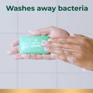 Irish Spring Original Clean Bar Soap 3.7oz – Refreshing, Invigorating Daily Cleanser