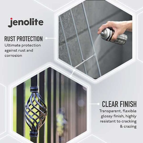 JENOLITE Rust Shield Aerosol Clear Lacquer