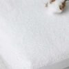 Kadolis Waterproof Organic Cotton Terry Crib Mattress Protector – 50x83 cm, Absorbent, Breathable, PVC-Free & OEKOTEX Certified