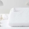 Kadolis Waterproof Organic Cotton Terry Crib Mattress Protector – 50x83 cm, Absorbent, Breathable, PVC-Free & OEKOTEX Certified