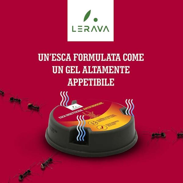 LERAVA® 10g Ready-to-Use Ant Traps for Home & Outdoor – Fast-Acting Ant Bait with Visible 7-Day Results for Effective Anthill Control