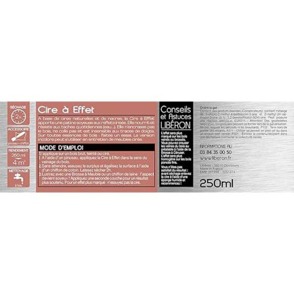 LIBERON Whitened Effect Wax, 250mL