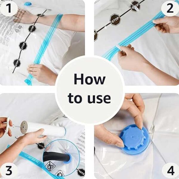 Large Vacuum Compression Storage Bags
