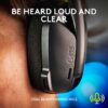 Logitech G435 Wireless Gaming Headset – Ultra-Light 165g Over-Ear Headphones with Built-In Mic, 18-Hour Battery, Dolby Atmos & Bluetooth for PC, PS4, PS5, Nintendo Switch – Black