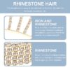 Luxury Rhinestone Tassel Headpiece – Elegant Head Chain Hair Piece & Bridal Headwear Accessory
