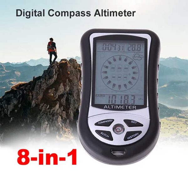 Multifunctional LCD Digital Compass