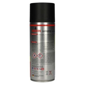 Nigrin 400ml Matte Black Car Paint Aerosol – Quick Dry, Rust-Proof Protection for Rims & Bodywork