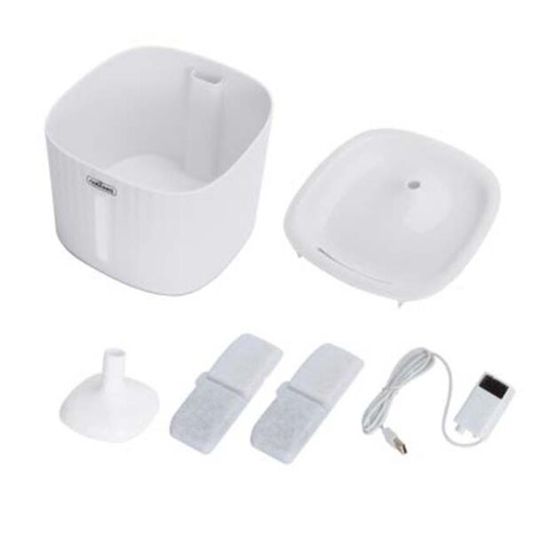 Nobleza 2L USB Cat Water Fountain – Automatic, Quiet Drinking Fountain for Pet Hydration