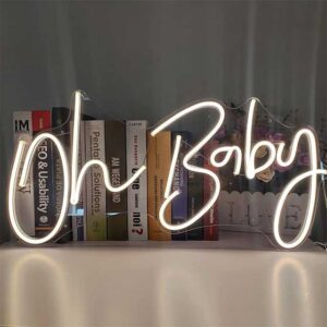 Oh Baby Neon Sign