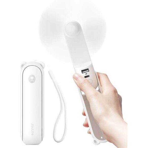 Portable Handheld Fan with 4500mAh Powerbank