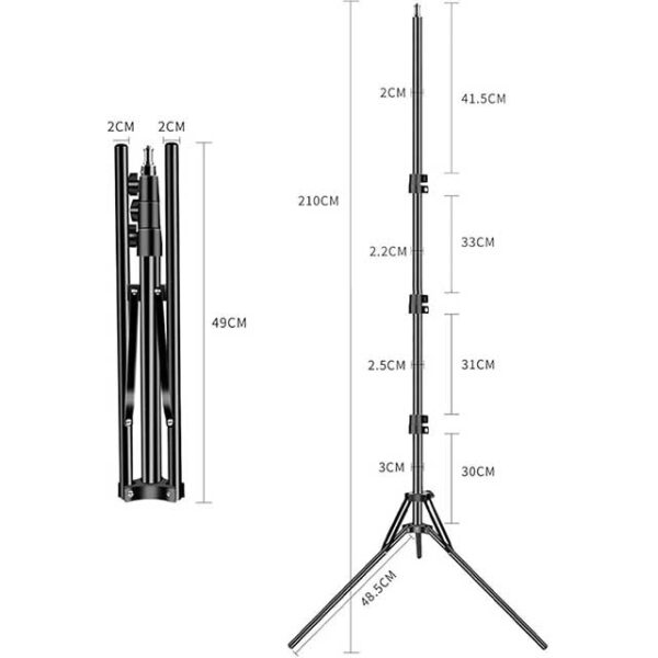 Premium Alloy Steel Multifunctional Tripod