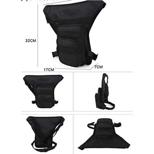 Premium Waterproof Motorcycle Leg & Waist Bag – Durable Anti-Theft Riding Accessory for Bikers