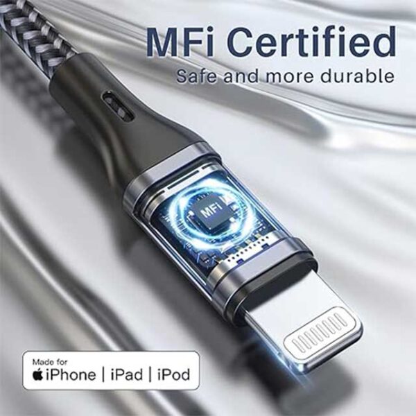 RAVIAD MFi Certified iPhone Lightning Cable