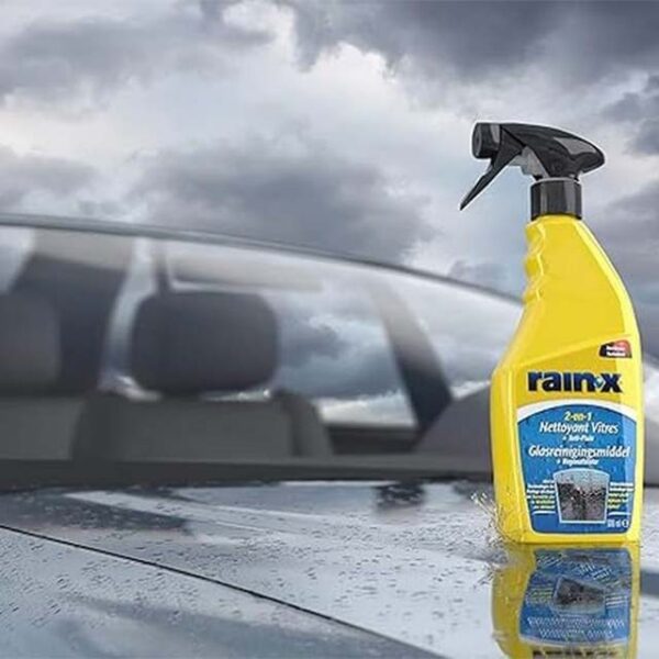 Rain-X 2-in-1 Glass Cleaner & Rain Repellent 500 ml – Model 1830048/88197500 for Streak-Free Shine and Weatherproof Protection