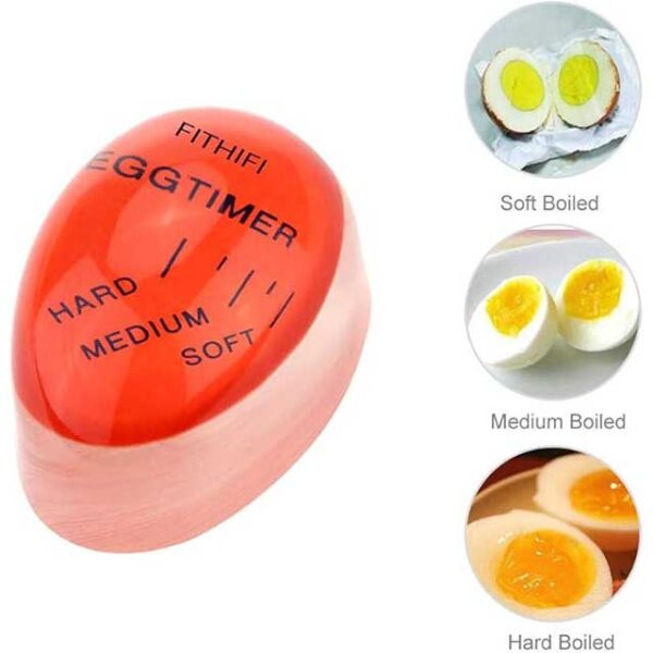 Red Colour Changing Egg Timer