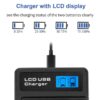 2X EN-EL9/EN-EL9A Replacement Batteries & LCD Dual Charger for Nikon D40, D40x, D60, D3000 & D5000 – High Capacity Camera Battery Charger Kit