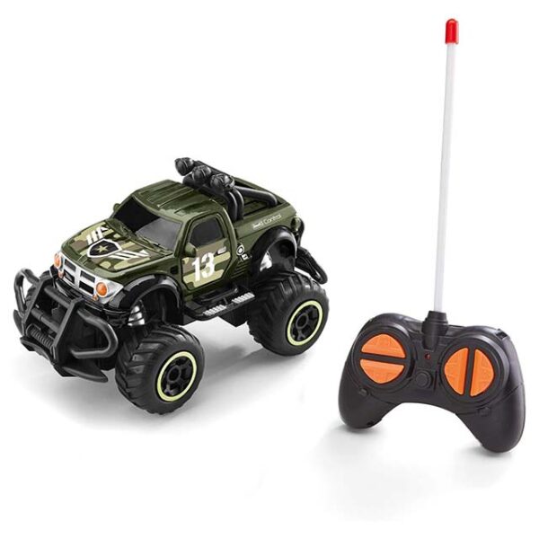Revell Control 23491 Field Hunter RC Car – 27 MHz Remote, 1:43 Scale, 14cm RAM Model