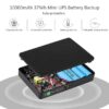 Shanqiu Mini UPS Backup with Gigabit PoE