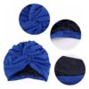 Soft Fabric Beanie Turban Headwear with Elastic Band for Women – Comfortable Sleep Cap for Cancer, Chemotherapy & Hair Loss Relief