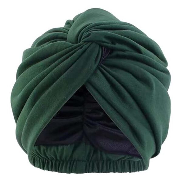 Soft Fabric Beanie Turban Headwear with Elastic Band for Women – Comfortable Sleep Cap for Cancer, Chemotherapy & Hair Loss Relief