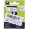 Standard 45013 Labeling Tape for Dymo – Durable Black Print on White Tape for Office & Industrial Organization