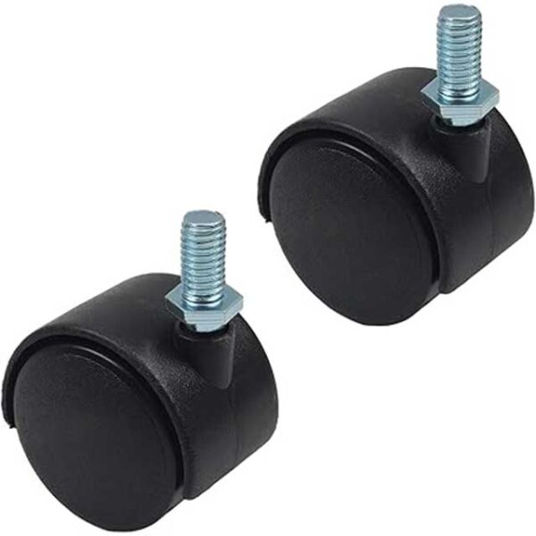 Swivel Caster Wheel with Threaded Stem