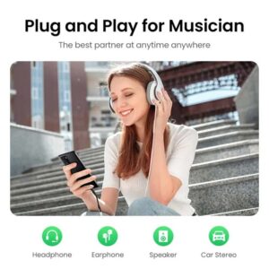 Ugreen USB-C to 3.5mm Headphone Adapter – Premium Audio AUX Cable for Huawei Mate 70/70 Pro, P50/P50 Pro, Xiaomi Mi 14 & OnePlus 12 Pro