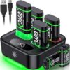 Upgraded Fast Charging 4x1200mAh Xbox Controller