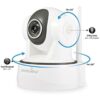 Wansview Q2 1080P WiFi Wireless Security IP Camera – Pan/Tilt Home Surveillance with Plug & Play, Two-Way Audio, Night Vision & Baby Monitor