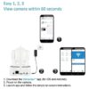 Wansview Q2 1080P WiFi Wireless Security IP Camera – Pan/Tilt Home Surveillance with Plug & Play, Two-Way Audio, Night Vision & Baby Monitor
