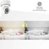 Wansview Q2 1080P WiFi Wireless Security IP Camera – Pan/Tilt Home Surveillance with Plug & Play, Two-Way Audio, Night Vision & Baby Monitor