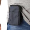Waterproof Messenger Shoulder Bag for Men – Multi-Pocket Crossbody Business, Travel & Work Bag with Cell Phone Waist Belt Pouch, Lightweight Zip Sling Strap