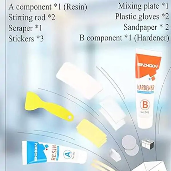 White Bath Repair Kit