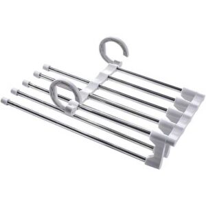 White Stainless Steel Pants Hanger