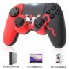 Wireless Bluetooth Gamepad for PS4 & Multi-Platform – Compatible with PC, iOS, Android, Windows, MAC Gaming Controller