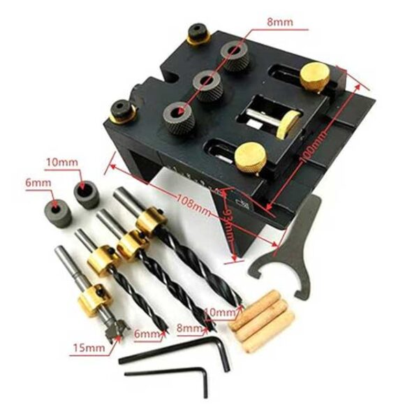 3-in-1 Woodworking Positioning Fixture Kit