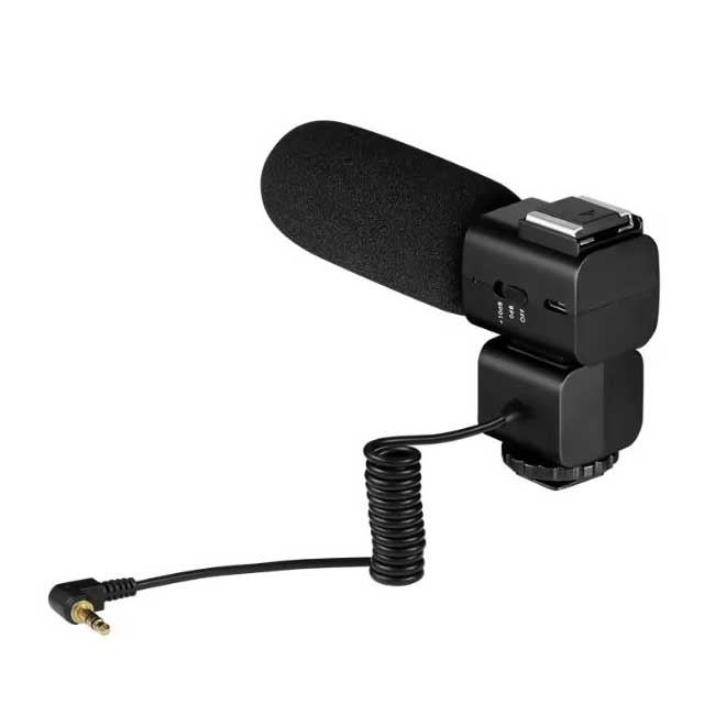 4K FHD DSLR Video Microphone – Professional Recorder for YouTube Vlogs, Film Shooting & Audio Capture