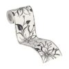 A.S. Création Metallic Self-Adhesive Border – Only Borders 10 in Black & White Decorative Trim (Item 346629)