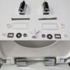 ABS Stainless Steel Soft-Close Toilet Seat Hinges Replacement – Durable Fixings for Fixed Toilet Seat Installation