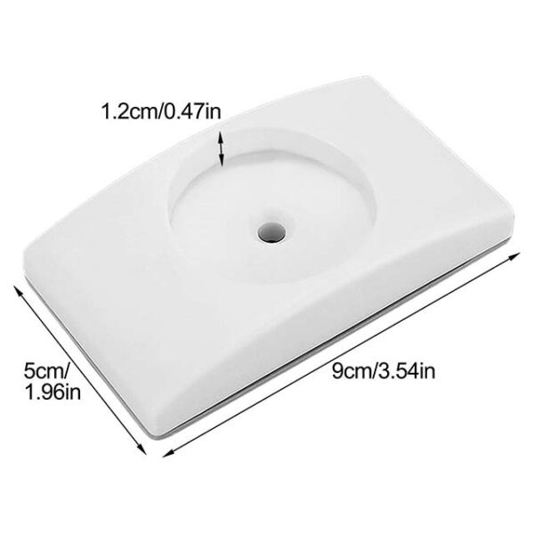 Amesor Baby Gate Wall Cup & Bumper Protection Kit – 4-Piece Pet Safety Guard for Gates, Doors, Stairs & Skirting Boards