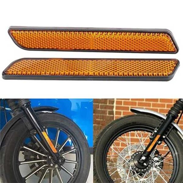AnXin 2pc Motorcycle Side Reflector