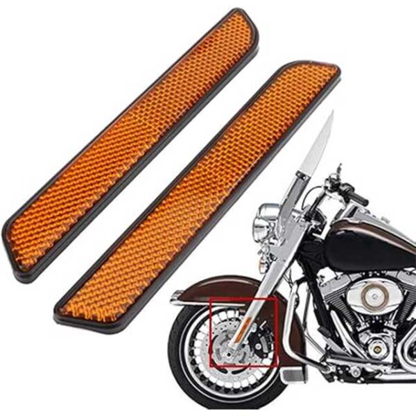 AnXin 2pc Motorcycle Side Reflector