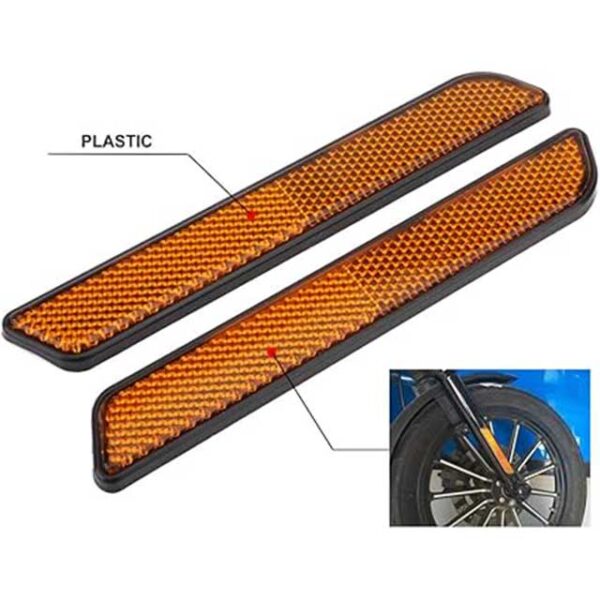 AnXin 2pc Motorcycle Side Reflector