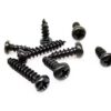 Assorted 6-Size Black Carbon Steel