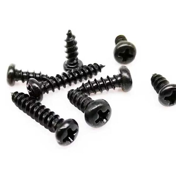 Assorted 6-Size Black Carbon Steel