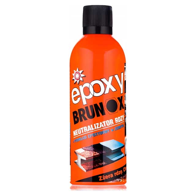 BRUNOX Epoxy Rust Remover & Neutralizer - Industrial Strength Metal Protection Coating for Rust Prevention & Restoration