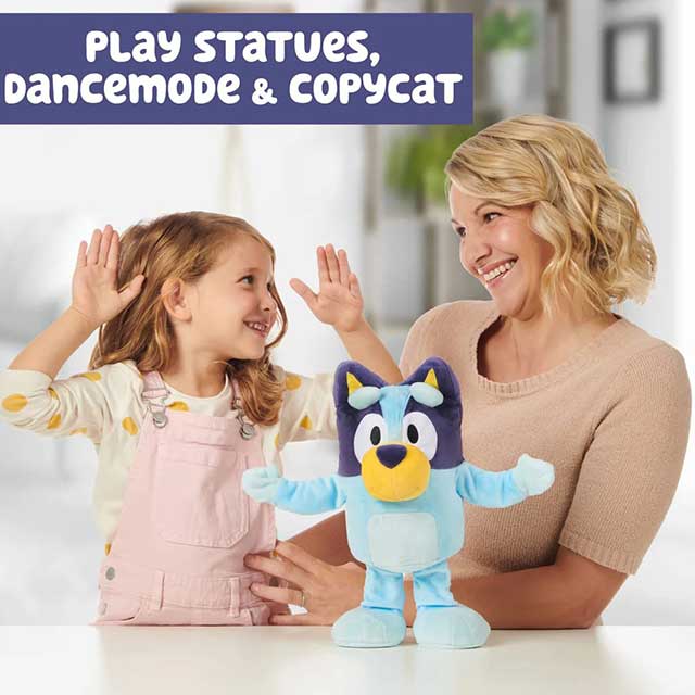 Bluey hops plush
