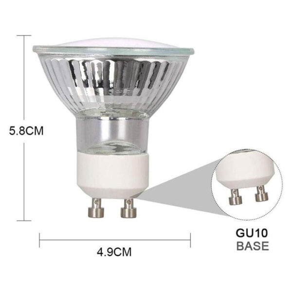 Ceiling Spotlight & GU10 Halogen Downlight – 35W, 220V Night Light Bulb (1 Piece) for Home Lighting