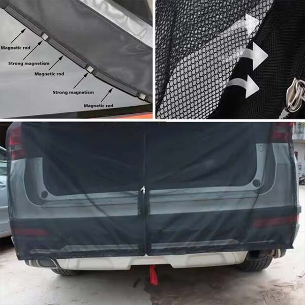 Custom Fit SUV Car Mosquito Net – Anti-Flying Insect Mesh Curtain & Camping Cover