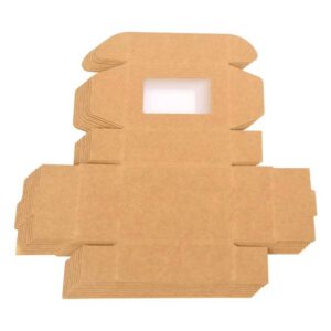 Elegant Paper Matchboxes with Window – Mini Gift Boxes for Creative Crafts & Unique Gift Presentation